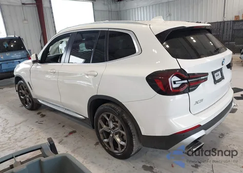 2022 BMW X3 Sdrive30I from USA, damaged, VIN 5UX43DP0XN9K88407